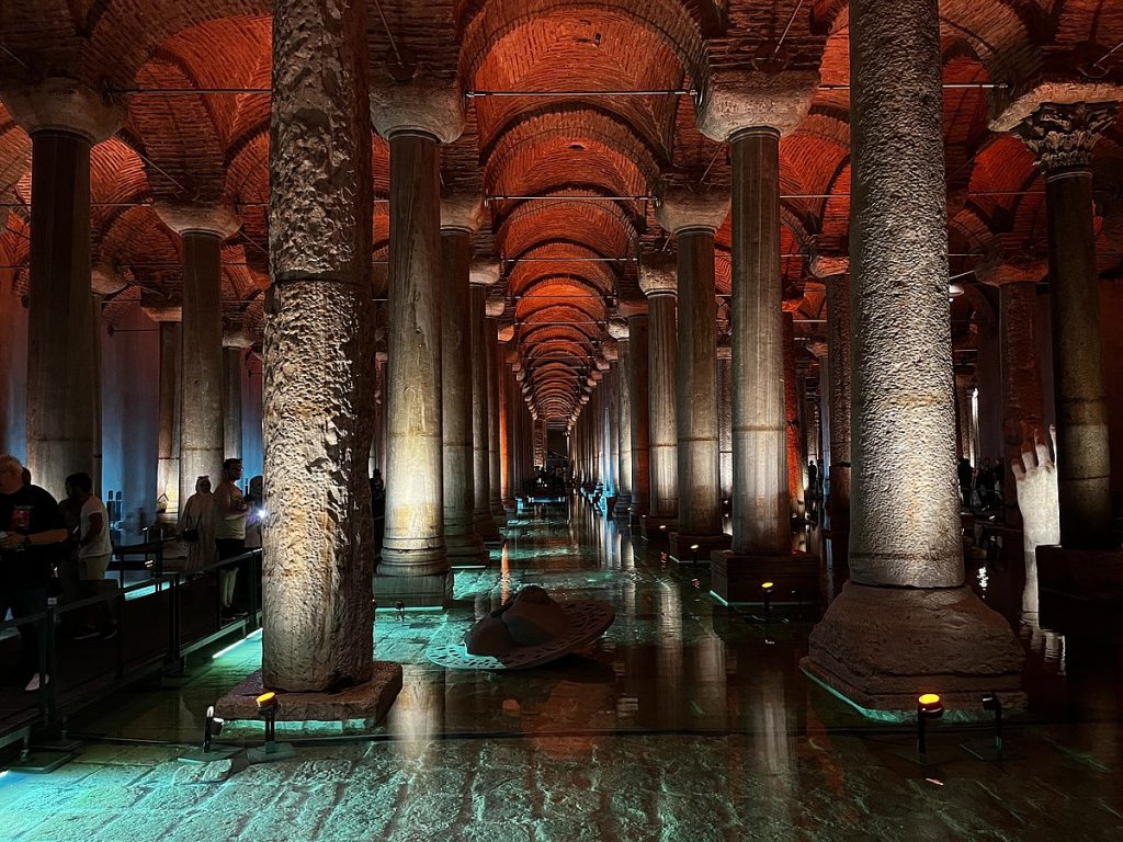 Lankytini objektai Turkijoje: Bazilikos cisterna
